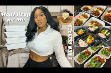 Meal Prep w/ Me | Journey to Slim Thick | 3 Healthy High Protein Meals