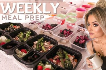 ULTIMATE FAMILY MEAL PREP | QUICK & EASY MEALS & SNACKS FOR THE WEEK