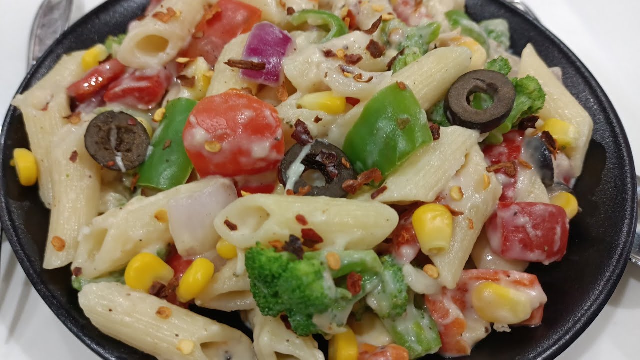 white sauce pasta/white sauce pasta recipe/pasta recipes/pasta banane ka tarika/pasta in white sauce white sauce pasta/white sauce pasta recipe/pasta recipes/pasta banane ka tarika/pasta in white sauce