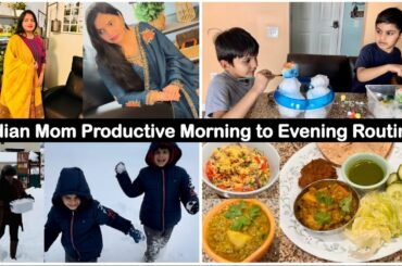 Extremely cold & Snowy day (2022) !Winter Special Lunch Recipe ! Siya Fashion Haul 2022 !