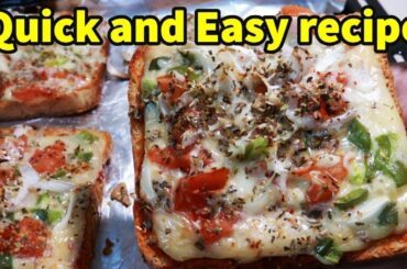 Bread Pizza Recipe | Quick and Easy Bread Pizza | Bread Pizza Recipe by cooking with health