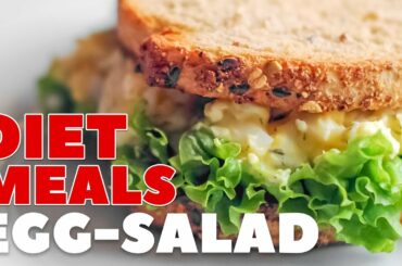 Low Calorie Recipes - Egg Salad Sandwich