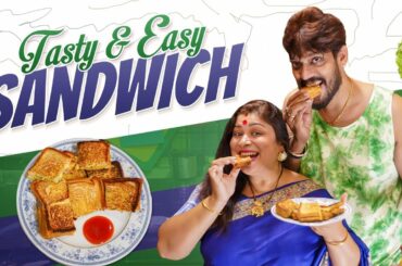 Tasty and Easy Sandwich || Neeli Meghaalaloo || Tamada Media