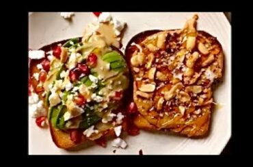 Avocado Toast. Fast Healthy Snack.#Shorts