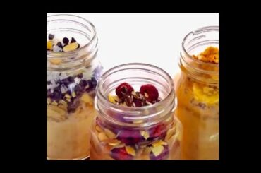 Overnight Oats Recipe. 3 Ideas