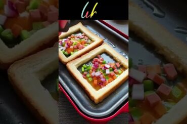 Quick Breakfast recipe | omelet bread | healthy breakfast #Shorts