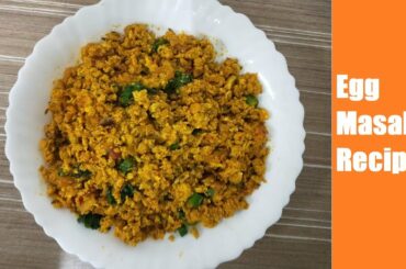 Egg Masala Recipe | How to make Egg Masala | Easy way to Make Egg Masala  | Best Breakfast Recipe