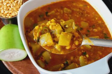 Lauki Chana Dal Recipe | Bottle Gourd With Bengal Gram Recipe | Healthy Side Dish Recipe