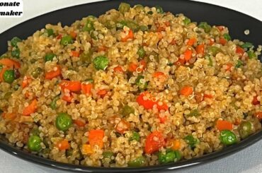#Shorts - Quinoa Fried Rice - Dinner Recipes - Healthy Quinoa Recipe For Weight Loss-#YoutubeShorts