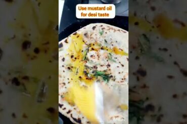 Palak paratha   Healthy Breakfast recipe Stuffed palak paratha  #shorta #palakparatha