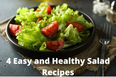 4 Easy and Healthy Salad Recipes | Chickpea Salad