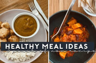 3  EASY AND HEALTHY MEAL IDEAS | PINCH OF NOM RECIPES | PLUS RANDOM CHATS