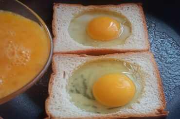 Super fast Easy egg bread,Healthy,Testy and Delicious breakfast recipe.Bread recipe.Egg-Bread recipe