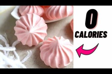0 CALORIE PROTEIN COOKIES WITH ONLY 2 INGREDIENTS- 0 calorie recipes for weight loss
