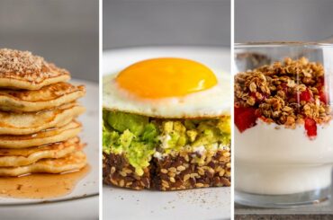 Three 5 minutes breakfast recipes for each morning (Bonus: Beautiful food decoration)