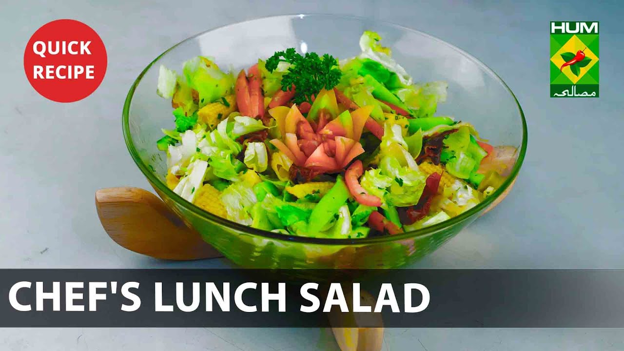 Chef's Lunch Salad Complete Recipe – Try it Now | Quick & Healthy Recipes | Masala TV Chef's Lunch Salad Complete Recipe - Try it Now | Quick & Healthy Recipes | Masala TV
