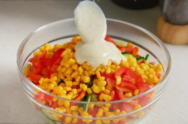 Few people know this salad recipe! A delicious recipe for healthy salad!