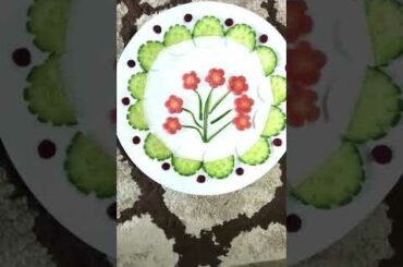 Vegetable Salad | Salad made by Kid | Decorative Salad | Healthy Salad Recipe | #IndianFood #Short