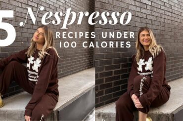 5 Nespresso Recipes UNDER 100 Calories | Healthy Macro Friendly Low Cal Coffee Recipes