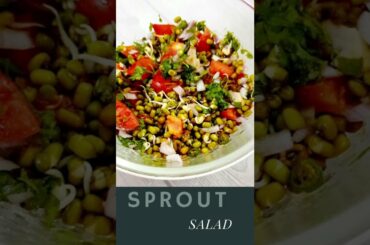 Moong Sprout Salad Recipe | Quick & Healthy Salad | Weight loss Recipe#shorts