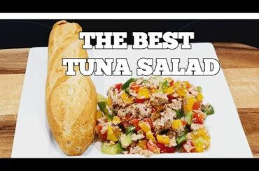 THE BEST TUNA SALAD RECIPES// HEALTHY TUNA SALAD// TUNA BELL PEPPER SALAD #salad