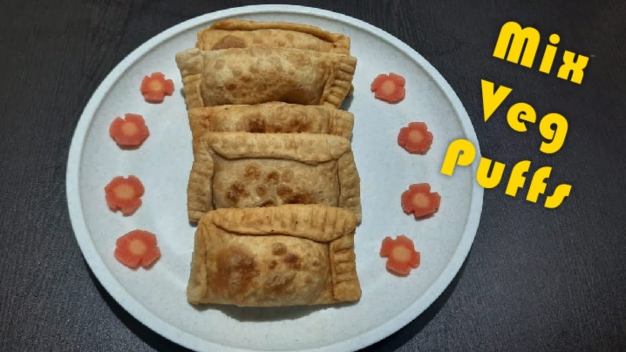 Mixed Veg Puffs – (Veggie Snack)| Healthy Snacks | Veg Starter Recipes Mixed Veg Puffs - (Veggie Snack)| Healthy Snacks | Veg Starter Recipes