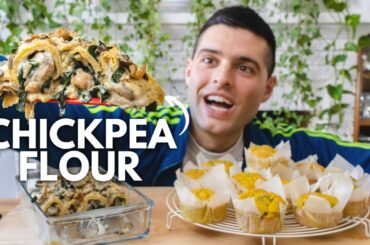 Chickpea flour: 4 easy recipes for healthy and delicious meals