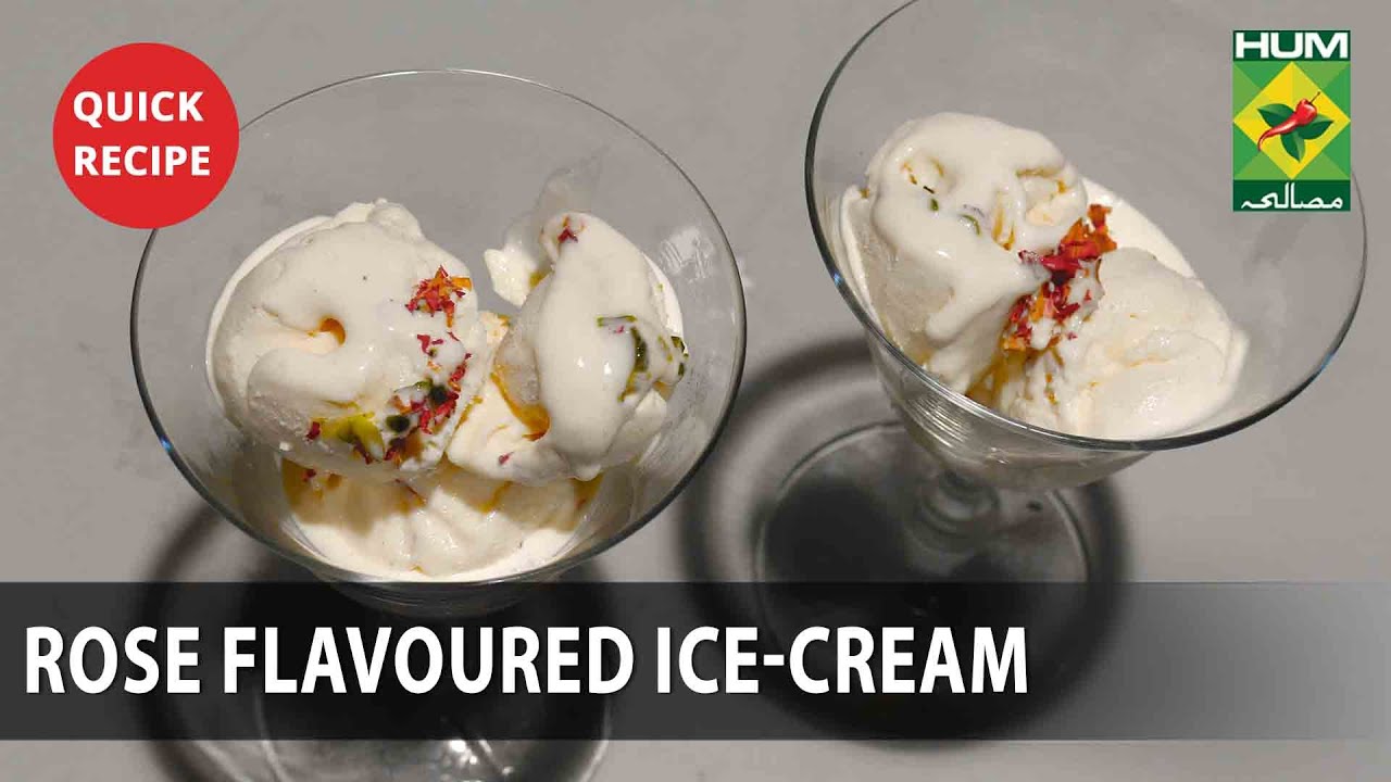 Rose Flavoured Ice-Cream Amazing Recipe | Quick & Healthy Recipes | Masala TV Rose Flavoured Ice-Cream Amazing Recipe | Quick & Healthy Recipes | Masala TV