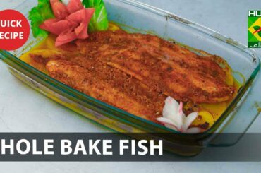 Whole Bake Fish Amazing Recipe - Try it Now | Quick & Healthy Recipes | Masala TV