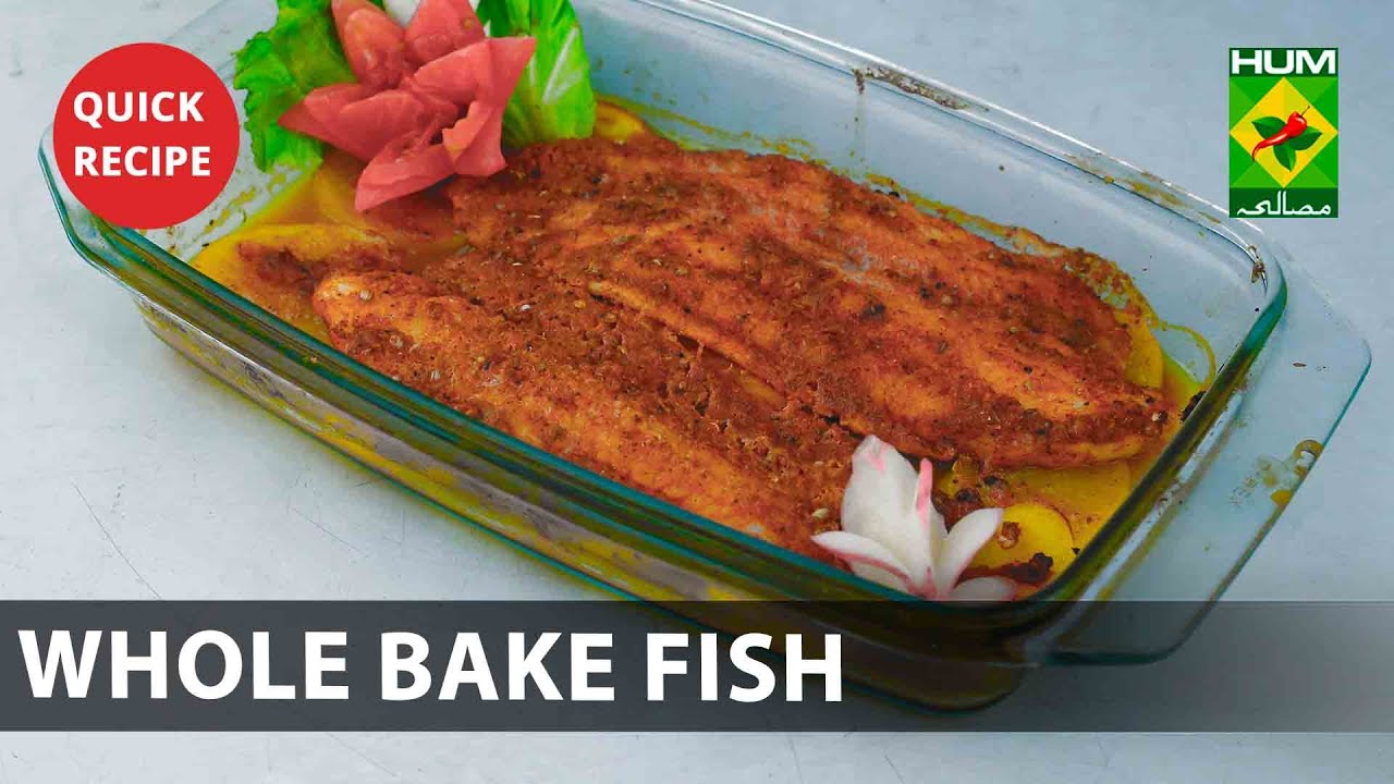 Whole Bake Fish Amazing Recipe – Try it Now | Quick & Healthy Recipes | Masala TV Whole Bake Fish Amazing Recipe - Try it Now | Quick & Healthy Recipes | Masala TV