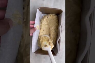 Nutella Banana Bread Recipe Healthy and tasty #short #ytshort #youtube #youtubeshort #trending