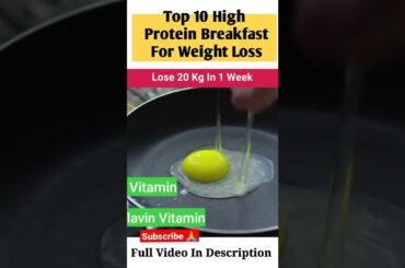 Egg Breakfast Recipes For Weight Loss || Weight Loss Healthy Breakfast #shorts #weighlossrecipes