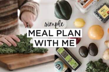 MEAL PLAN WITH ME | Planning + Shopping For a Week of Healthy (And Easy!) Meals