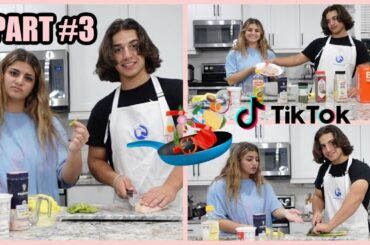 Cooking healthy food with a NEW assistant ./Another TikTok recipe.Part#3