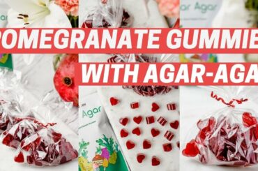 2022 Valentine's Day Healthy Pomegranate Gummies Recipes