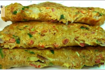 less Oil 5 minutes healthy breakfast | breakfast recipe | Easy Breakfast | Healthy Breakfast recipe