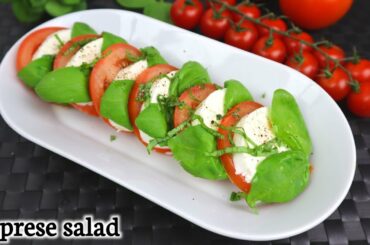 Best caprese salad | Healthy salad recipe | Easy Italian caprese salad