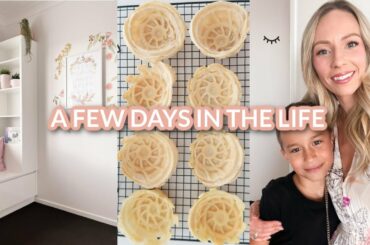 VLOG | Clean with me, healthy family meals + waffles recipe