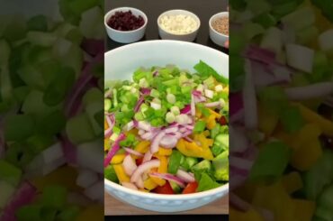 Cookery | Fresh & Healthy Salad Recipe | #Shorts