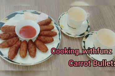 Carrot Bullets / Children Healthy Snack / Very Simple Recipe / Cooking_withfunz