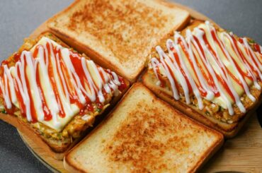Veg Toast Sandwich | 15 Min Veg Sandwich |  Eggless Sandwich Recipe | Easy Sandwich | N'Oven