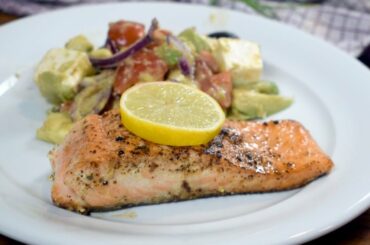 Quick and easy salmon dinner # 123 Healthy recipes for weight loss