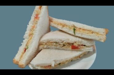 2min simple Bread Sandwiches Recipe |Easy healthy and quick sandwich recipes