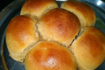 No maida Milky Atta bread roll recipe I Atta pav bread