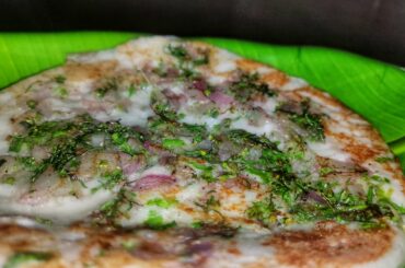 Mustard Plant Dosa | Dosa Recipe | Healthy Breakfast | Breakfast Recipe | Homely Made