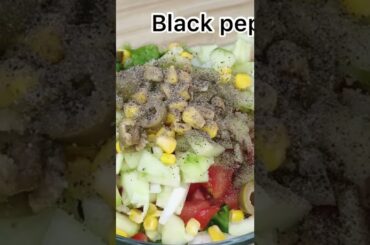 Healthy Salad Recipe For Weight Loss |#shorts |Shortsvideo |Cookingshort |#cookingwithlisha