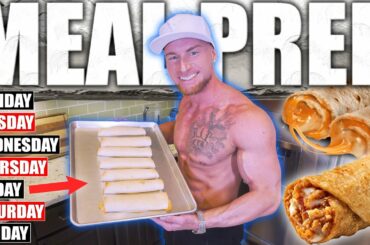 MEAL PREP BUFFALO CHICKEN TAQUITOS | Easy Grab & Go Weight Loss Recipe For The Whole Week!