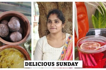 Delicious Sunday recipes|Ragi mudde|Healthy drink|Filling Lunch menu#vlog in tamil