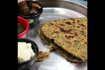 Instant Methi Paratha Recipe | Recipe In Punjabi | Healthy Breakfast Recipe