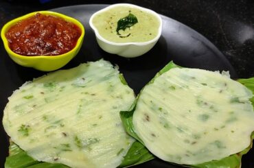 Instant healthy breakfast recipe | No oil No soda | Rice flour dosa recipe in tamil